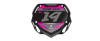 Box BMX Number Plate Graphics - Fast Pink