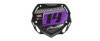 Box BMX Number Plate Graphics - Finish Purple