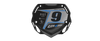 Box BMX Number Plate Graphics - Point Blue