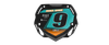 Box BMX Number Plate Graphics - Slam Aqua