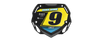 Box BMX Number Plate Graphics - Slam Yellow