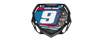Box BMX Number Plate Graphics - Stars Blue