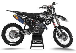 KTM Butane Black Graphic Kit - SX SXF XC XCF EXC EXCF Models | All Years