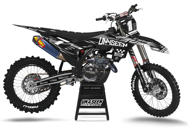 KTM Butane Black Graphic Kit - SX SXF XC XCF EXC EXCF Models | All Years
