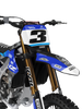 Yamaha Graphics Kit - Camo D Blue