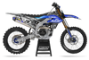 Yamaha Graphics Kit - Camo D Blue