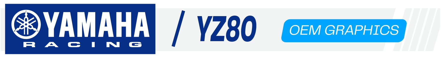 Yamaha YZ80 OEM Graphics