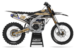 Yamaha Chomp Tan Graphic Kit - YZ YZF WR TTR PW Models | All Years