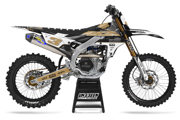 Yamaha Chomp Tan Graphic Kit - YZ YZF WR TTR PW Models | All Years