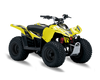Suzuki LTZ50 ATV Graphics - Comander Yellow