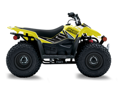Suzuki LTZ50 ATV Graphics - Comander Yellow