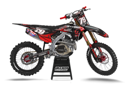 Honda Vascular Shadows Red Graphic Kit - CRF CR XR Models | All Years