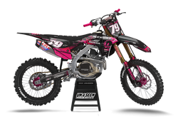 Honda Vascular Shadows Pink Graphic Kit - CRF CR XR Models | All Years