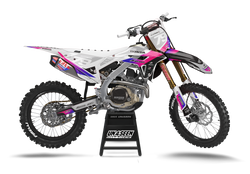 Honda Wild Blocks Pink Graphic Kit - CRF CR XR Models | All Years