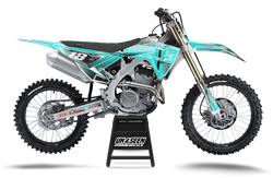 Honda Fluid Apex Aqua Graphic Kit - CRF CR XR Models | All Years