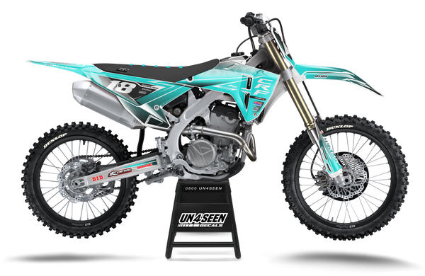 Honda Fluid Apex Aqua Graphic Kit - CRF CR XR Models | All Years