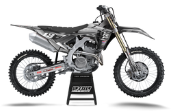 Honda Fluid Apex Black Graphic Kit - CRF CR XR Models | All Years