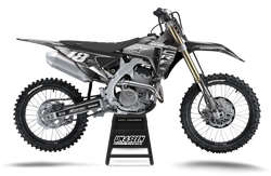 Honda Fluid Graphite Graphic Kit - CRF CR XR Models | All Years