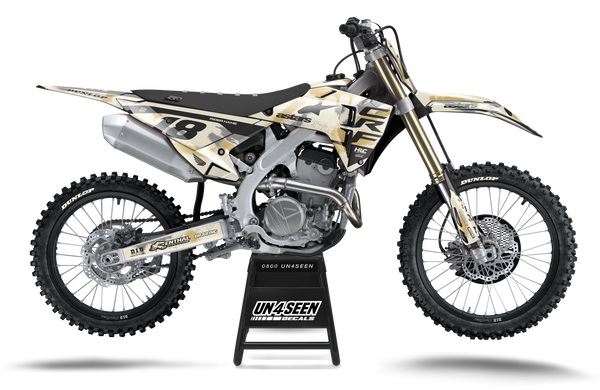 Honda Racer Lahnd Tan Graphic Kit - CRF CR XR Models | All Years