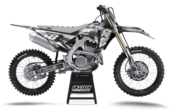 Honda Racer Lahnd Black Graphic Kit - CRF CR XR Models | All Years
