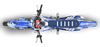 Honda Graphics Kit - Racer Portyl Blues