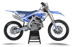 Honda Racer Portyl Blues Graphic Kit - CRF CR XR Models | All Years