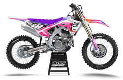 Honda Racer Portyl Pinks Graphic Kit - CRF CR XR Models | All Years