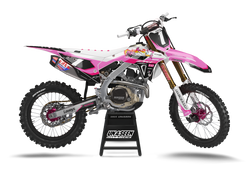 Honda Ruby Quick Quack Pinkfire Graphic Kit - CRF CR XR Models | All Years