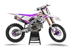 Honda Ruby Quick Quack Purple Graphic Kit - CRF CR XR Models | All Years
