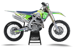 Honda Supertech Vista Grey Graphic Kit - CRF CR XR Models | All Years