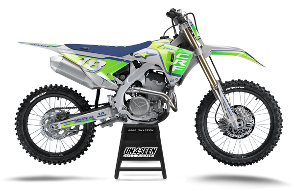 Honda Supertech Vista Grey Graphic Kit - CRF CR XR Models | All Years