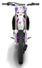 Honda Graphics Kit - Supertech Vista Purple White