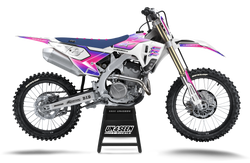 Honda Supertech Yolvista Pink Graphic Kit - CRF CR XR Models | All Years