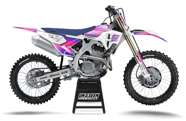 Honda Supertech Yolvista Pink Graphic Kit - CRF CR XR Models | All Years