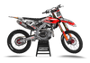 Honda Graphics Kit - Camo D Red