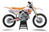 Honda Graphics Kit - Fluid Grey Orange