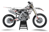 Honda Graphics Kit - Fluid White Red