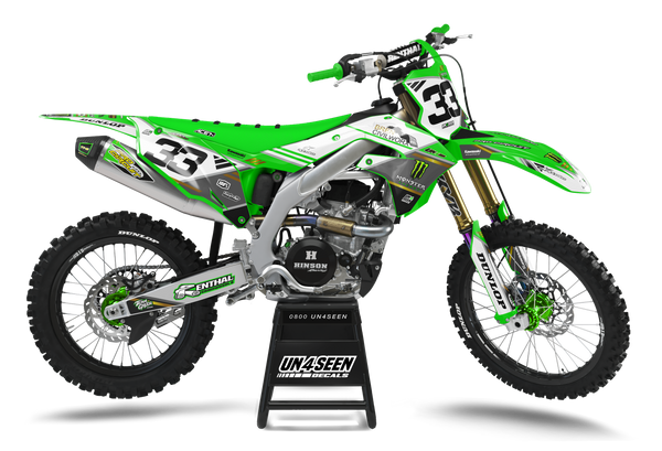 Kawasaki Herman Graphic Kit - KK KXF KDX KLX Models | All Years