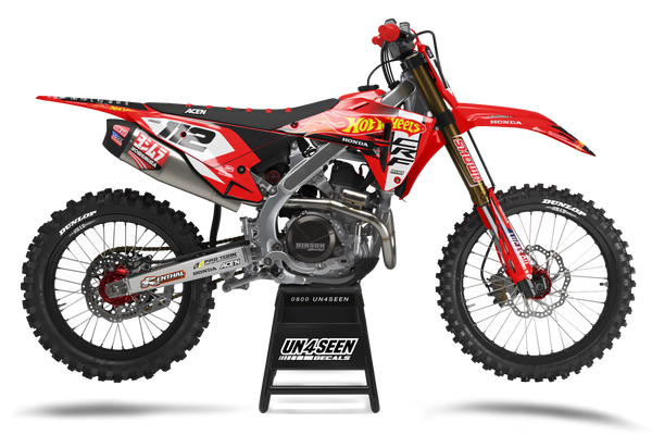 Honda Hotwheels 4 Graphic Kit - CRF CR XR Models | All Years