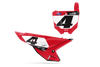 Honda Number Background Decals - Onu
