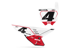 Honda Cali Number Plate Background Decals - CRF CR XR Models | All Years