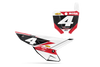 Honda Number Background Decals - Flp