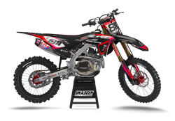 Honda Patt Red Graphic Kit - CRF CR XR Models | All Years