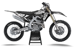 Honda Racer Air Ryway Black Graphic Kit - CRF CR XR Models | All Years