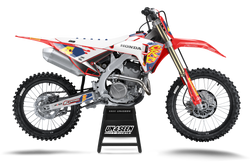Honda Retro Mcque Graphic Kit - CRF CR XR Models | All Years
