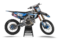 Honda Revd Up Blue Graphic Kit - CRF CR XR Models | All Years