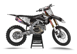 Honda Ride Fast Black Graphic Kit - CRF CR XR Models | All Years
