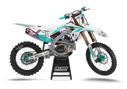 Honda Stock Twist Aqua Graphic Kit - CRF CR XR Models | All Years