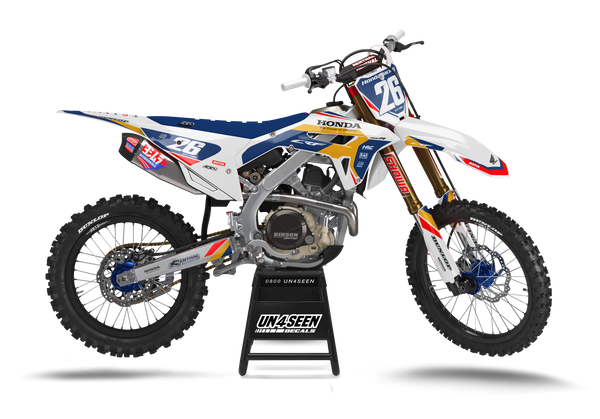 Honda Slap Gold Graphic Kit - CRF CR XR Models | All Years
