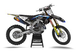 Honda Twisted Stock Black Graphic Kit - CRF CR XR Models | All Years